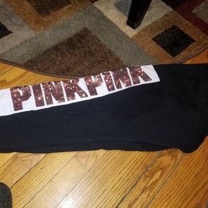 Vs pink joggers
